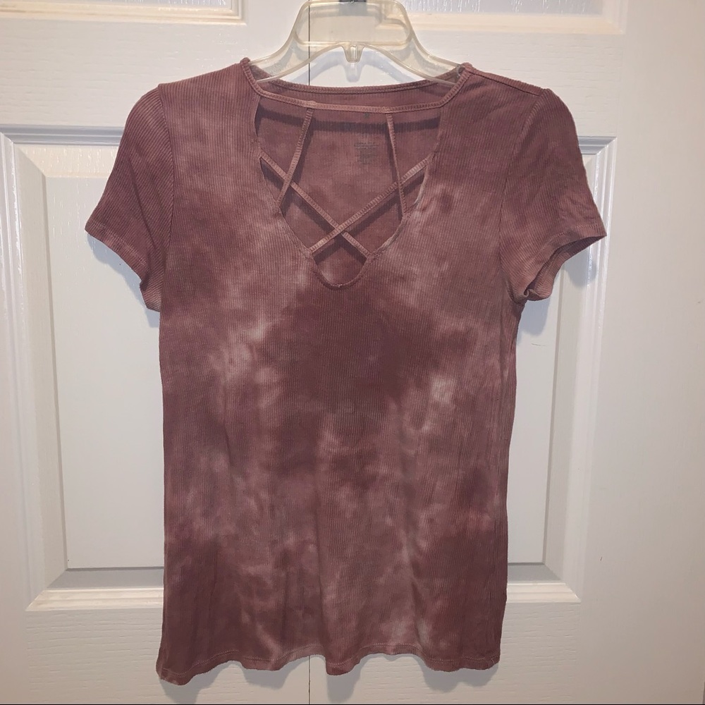 American Eagle tie dye shirt